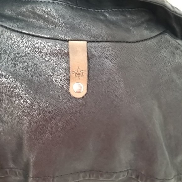 Mackage Frederica Black Leather Vest - Size XXS  Pre-owned - Picture 5 of 11